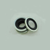 Self-centering bonded gasket