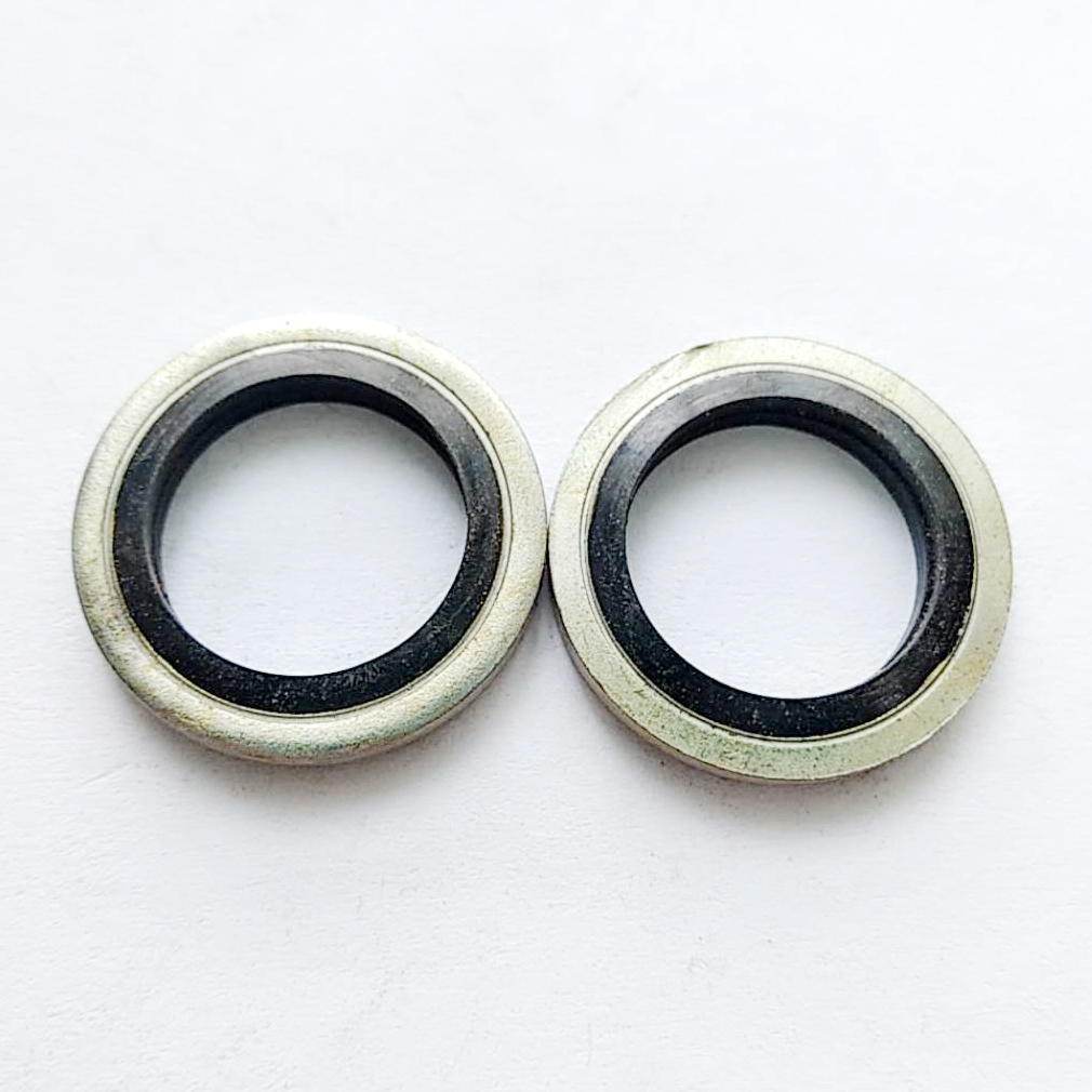 1/4" Rubber Seals Combination Washer, Bonded Washer