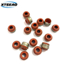 Best Sellers Engine Valve seal FKM Motorcycle valve stem oil seal Rubber NBR Automotive Heavy Truck valve oil seal for auto part
