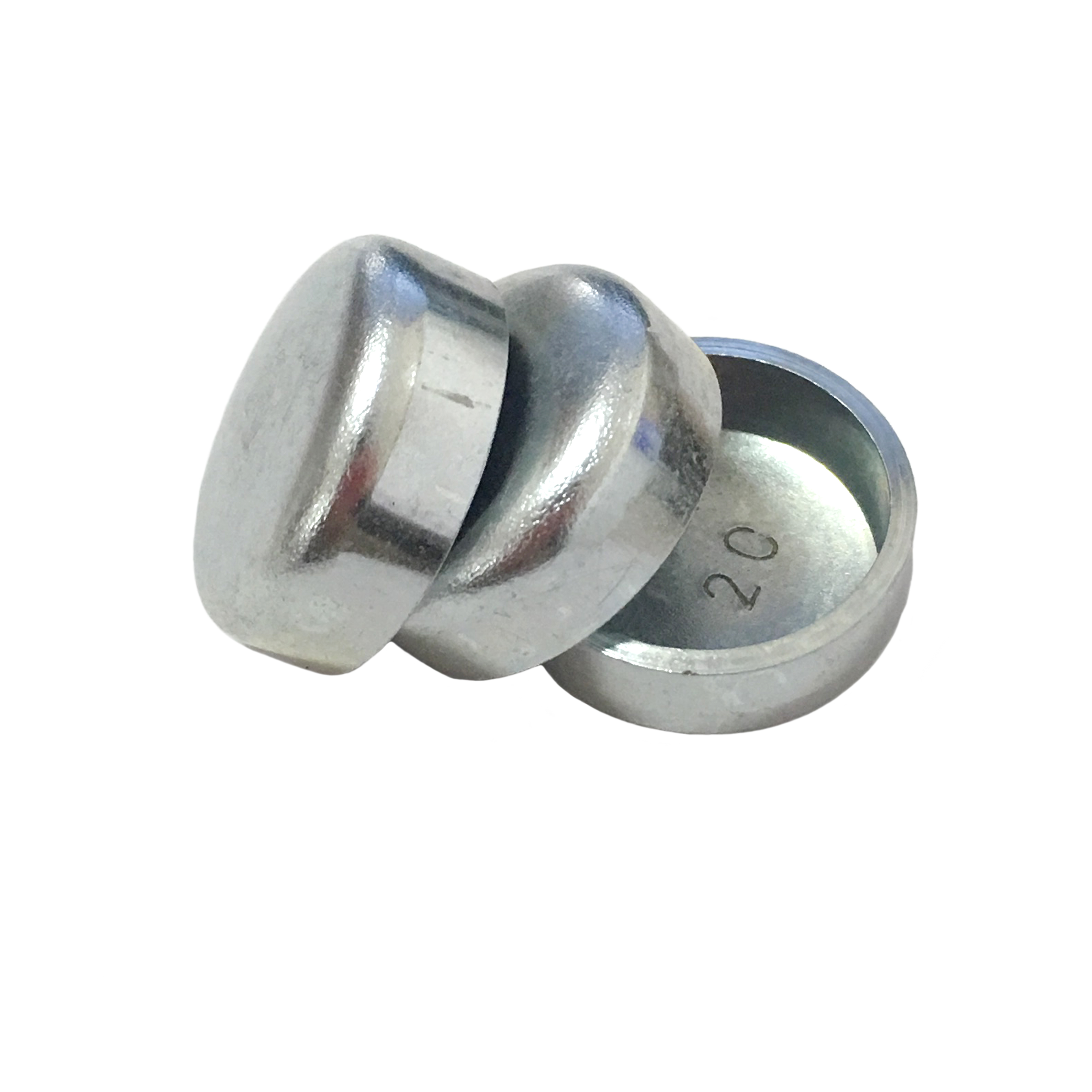 20MM Iron+White Zinc Freeze Plug Thickness 1.5MM